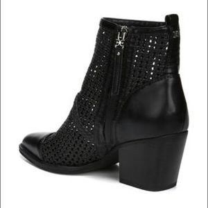 elita woven cap toe bootie